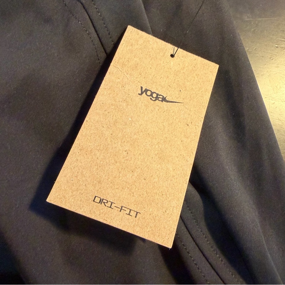 NWT Nike Plus Size 2X ‘Yoga Training Dri-Fit High-Waisted 7/8 Cutout Leggings’ - Picture 6 of 13
